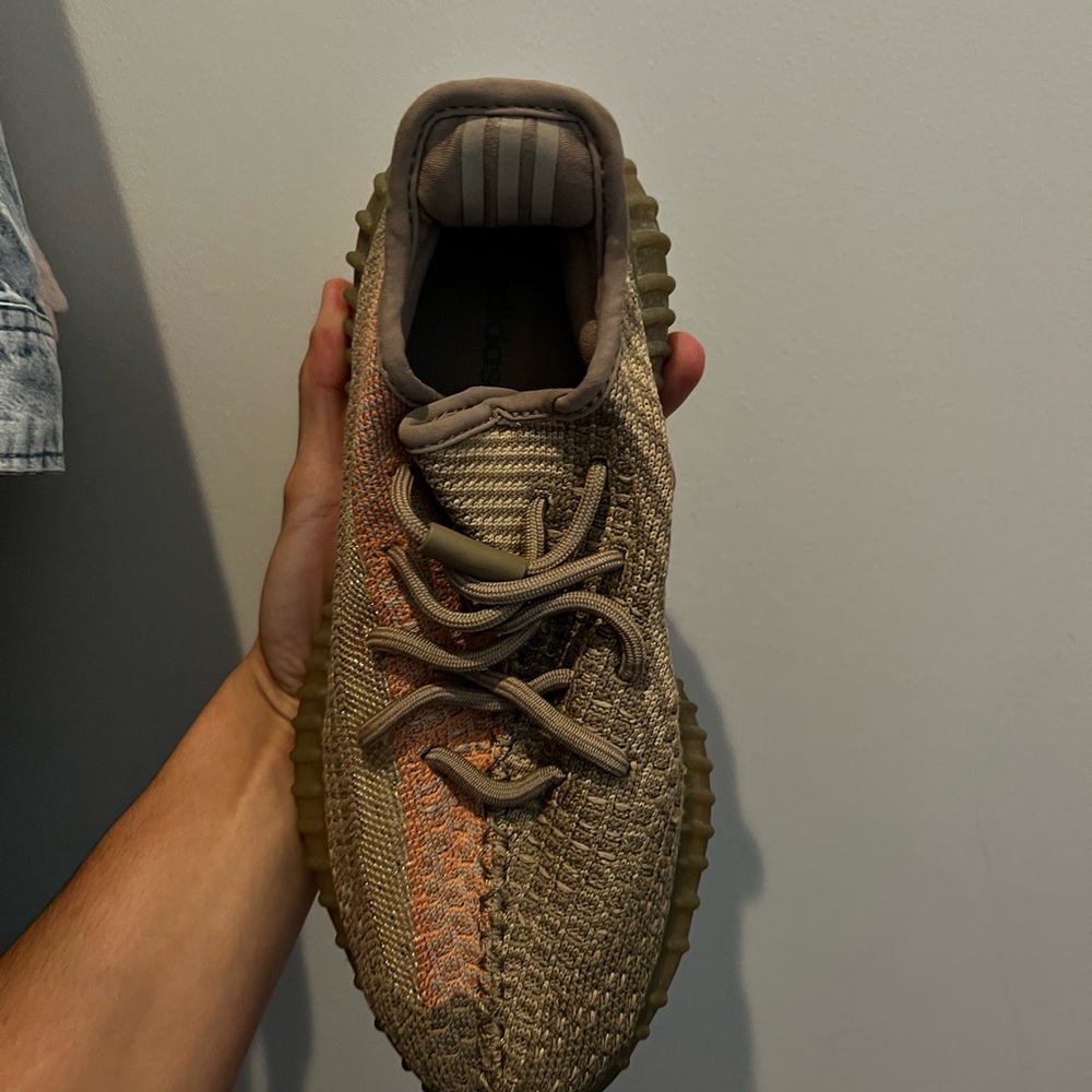 Adidas Yeezy Boost 350 V2 in Tan and Orange